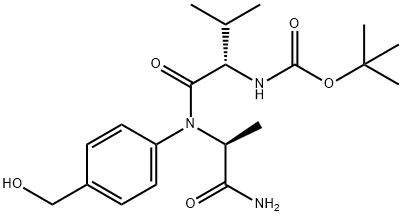 Boc-Val-Ala-PAB Structural