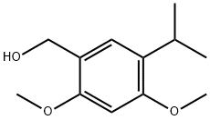 Benzenemethanol, 2,4-dimethoxy-5-(1-methylethyl)- Structural