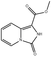 Imidazo[1,5-a]pyridine-1-carboxylic acid, 2,3-dihydro-3-oxo-, methyl ester Structural