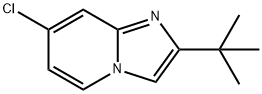 Imidazo[1,2-a]pyridine, 7-chloro-2-(1,1-dimethylethyl)- Structural