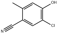 Benzonitrile, 5-chloro-4-hydroxy-2-methyl- Structural