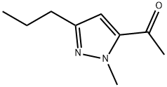 Ethanone, 1-(1-methyl-3-propyl-1H-pyrazol-5-yl)- Structural
