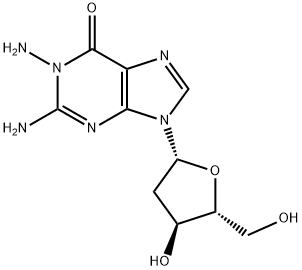 Guanosine, 1-amino-2'-deoxy- (9CI) Structural