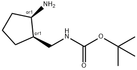 tert-butyl N-{[(1R,2R)-2-aminocyclopentyl]methyl}carbamate