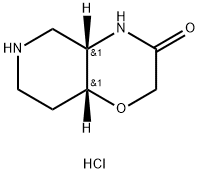 rac-(4aS,8aR)-hexahydro-2H-pyrido[4,3-b][1,4]oxazin-3(4H)-one dihydrochloride Structural