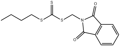 Protected methylamine butyl trithiocarbonate Structural