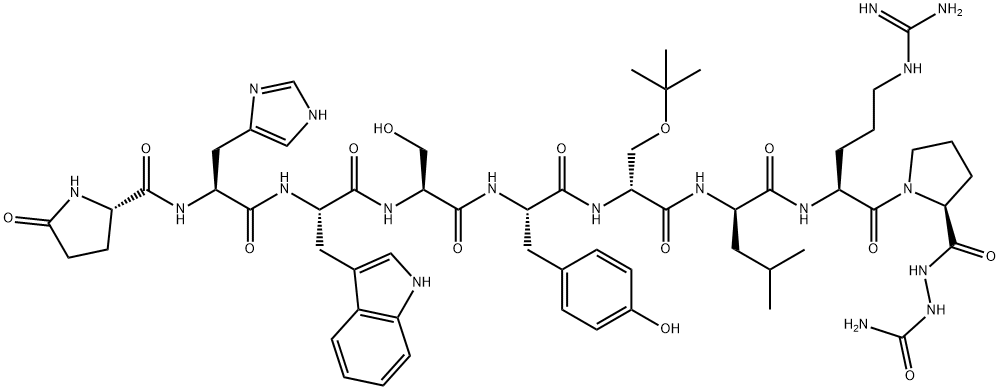 Goserelin EP Impurity L ((D-Leu7)-Goserelin) Structural