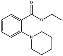 Benzoic acid, 2-(1-piperidinyl)-, ethyl ester Structural