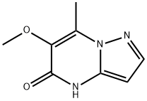 Pyrazolo[1,5-a]pyrimidin-5(4H)-one, 6-methoxy-7-methyl- Structural