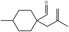 Cyclohexanecarboxaldehyde, 4-methyl-1-(2-methyl-2-propen-1-yl)- Structural