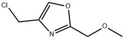 Oxazole, 4-(chloromethyl)-2-(methoxymethyl)- Structural