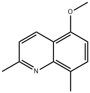 Quinoline, 5-methoxy-2,8-dimethyl- Structural