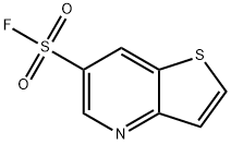 Thieno[3,2-b]pyridine-6-sulfonyl fluoride Structural