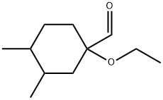 Cyclohexanecarboxaldehyde, 1-ethoxy-3,4-dimethyl- Structural