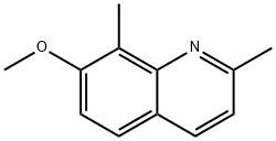 Quinoline, 7-methoxy-2,8-dimethyl- Structural