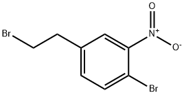 Benzene, 1-bromo-4-(2-bromoethyl)-2-nitro- Structural