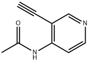 Acetamide, N-(3-ethynyl-4-pyridinyl)- Structural