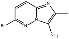 Imidazo[1,2-b]pyridazin-3-amine, 6-bromo-2-methyl- Structural
