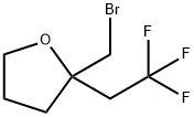 Furan, 2-(bromomethyl)tetrahydro-2-(2,2,2-trifluoroethyl)- Structural
