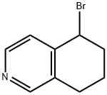 Isoquinoline, 5-bromo-5,6,7,8-tetrahydro- Structural