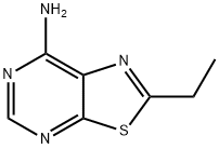 Thiazolo[5,4-d]pyrimidin-7-amine, 2-ethyl- Structural