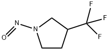 Pyrrolidine, 1-nitroso-3-(trifluoromethyl)- Structural