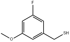 Benzenemethanethiol, 3-fluoro-5-methoxy- Structural