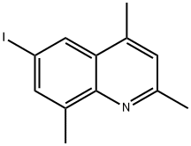 Quinoline, 6-iodo-2,4,8-trimethyl- Structural
