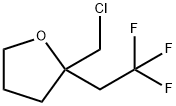 Furan, 2-(chloromethyl)tetrahydro-2-(2,2,2-trifluoroethyl)- Structural