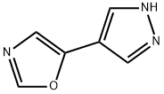 Oxazole, 5-(1H-pyrazol-4-yl)- Structural