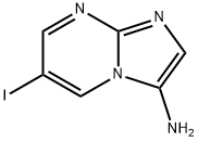 Imidazo[1,2-a]pyrimidin-3-amine, 6-iodo- Structural