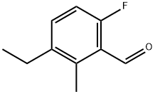 Benzaldehyde, 3-ethyl-6-fluoro-2-methyl- Structural