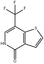 Thieno[3,2-c]pyridin-4(5H)-one, 7-(trifluoromethyl)- Structural