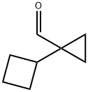 Cyclopropanecarboxaldehyde, 1-cyclobutyl- Structural