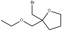 Furan, 2-(bromomethyl)-2-(ethoxymethyl)tetrahydro- Structural