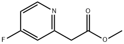 methyl 2-(4-fluoropyridin-2-yl)acetate Structural
