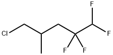 Pentane, 5-chloro-1,1,2,2-tetrafluoro-4-methyl- Structural