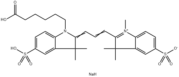 Sulfo-CY 3 Carboxylic Acid Structural