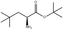 Pentanoic acid, 2-amino-4,4-dimethyl-, 1,1-dimethylethyl ester, (2S)- Structural