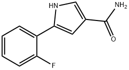 1H-Pyrrole-3-carboxamide, 5-(2-fluorophenyl)-