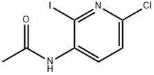 Acetamide, N-(6-chloro-2-iodo-3-pyridinyl)- Structural