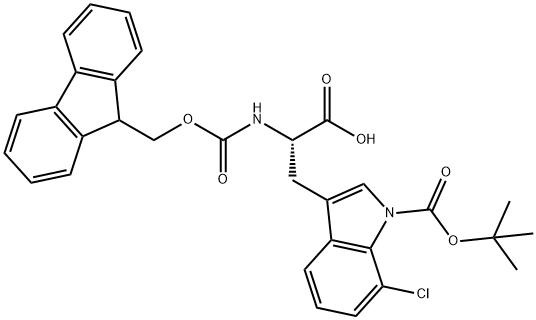 (9H-Fluoren-9-yl)MethOxy]Carbonyl L-Trp(7-Cl)-OH