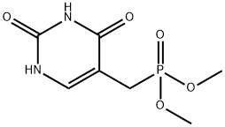 Phosphonic acid, [(1,2,3,4-tetrahydro-2,4-dioxo-5-pyrimidinyl)methyl]-, dimethyl ester (9CI) Structural