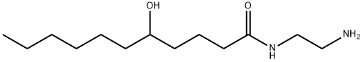 Undecanamide, N-(2-aminoethyl)-5-hydroxy- Structural