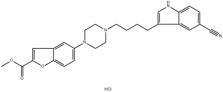 Vilazodone Methyl Ester Hydrochloride Structural