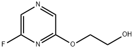 Ethanol, 2-[(6-fluoro-2-pyrazinyl)oxy]- Structural