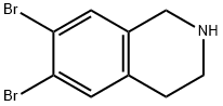 Isoquinoline, 6,7-dibromo-1,2,3,4-tetrahydro- Structural