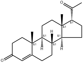 (17α)-Pregn-4-ene-3,20-dione Structural