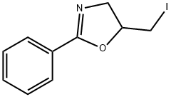 Oxazole, 4,5-dihydro-5-(iodomethyl)-2-phenyl- Structural