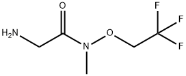 Acetamide, 2-amino-N-methyl-N-(2,2,2-trifluoroethoxy)- Structural